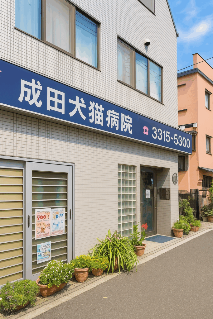 成田犬猫病院 外観